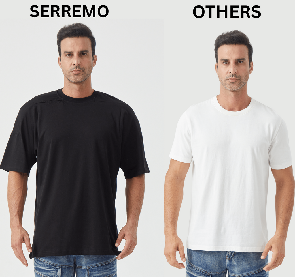 Shoulder-Padded T-Shirt