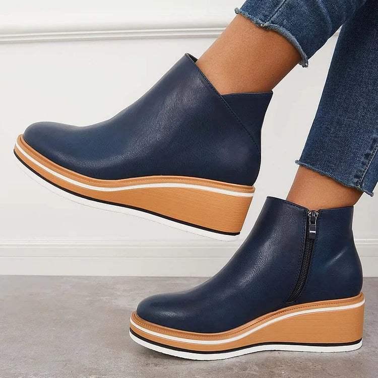 Mignon™ Contemporary Luxe Ankle Boots