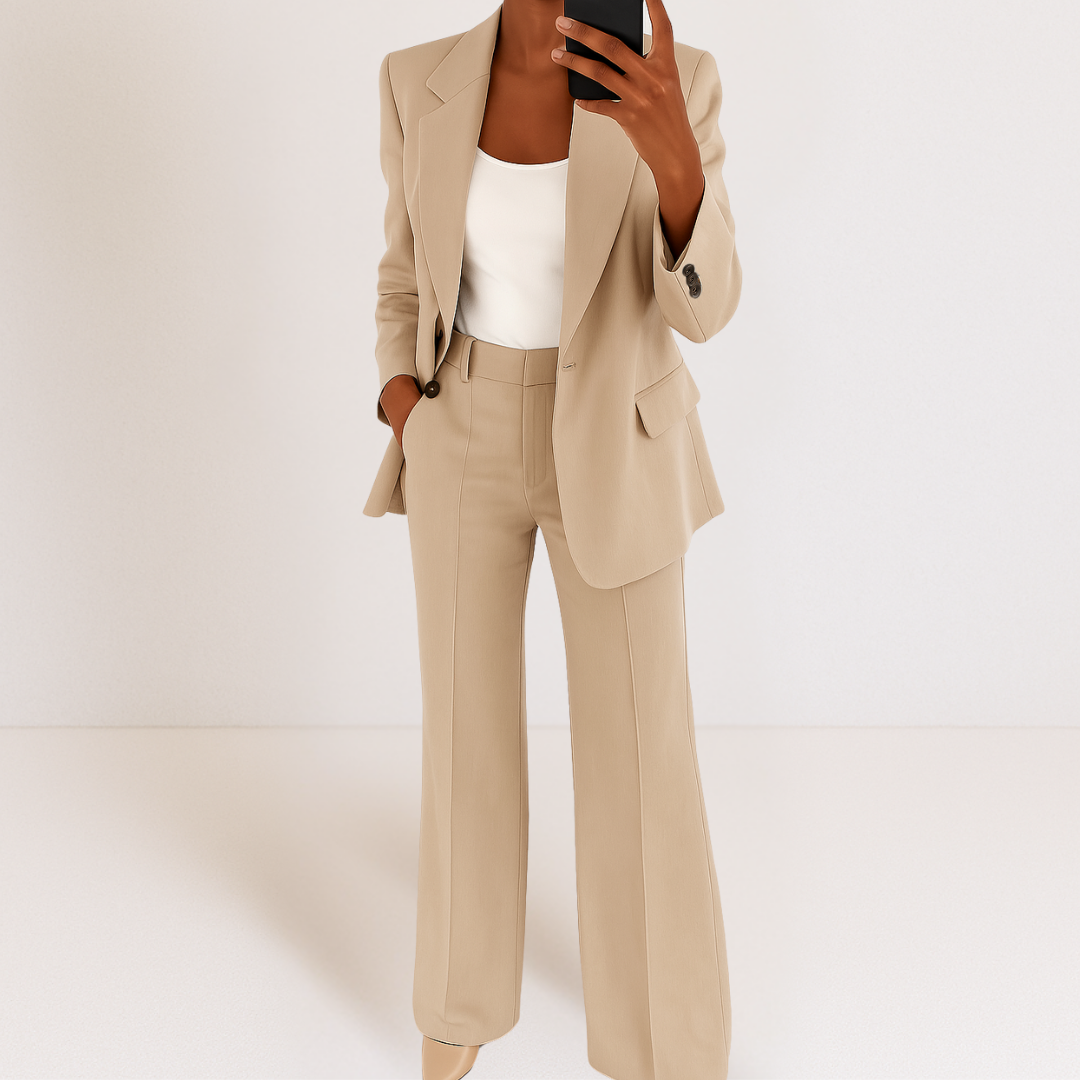 Melynda™ Chic Two-Piece Suit Ensemble