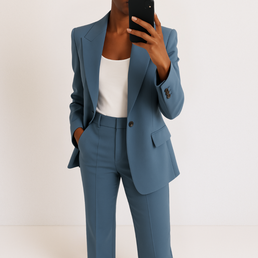 Melynda™ Chic Two-Piece Suit Ensemble