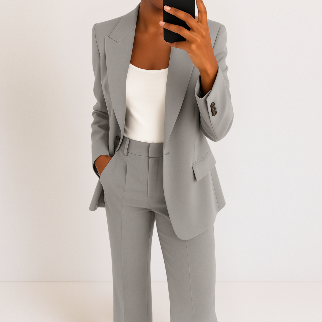 Melynda™ Chic Two-Piece Suit Ensemble