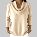 Noelle | Soft Cowl Neck Sweater