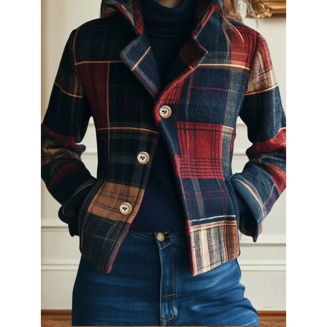 Nella™ Timeless Plaid Jacket
