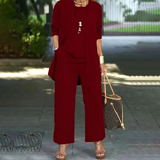 Laney™ Chic Casual Three-Piece Ensemble