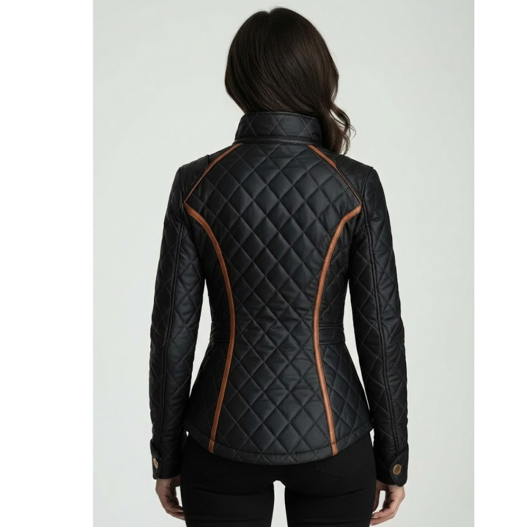 Leatrice™ Diamond-Quilted Insulated Jacket