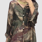 Aurora™ Chic Printed Two-Piece Ensemble