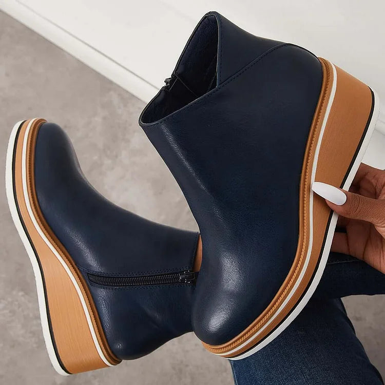 Mignon™ Contemporary Luxe Ankle Boots