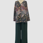 Aurora™ Chic Printed Two-Piece Ensemble