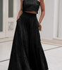 Larissa™ Embroidered Blouse & High-Waisted Maxi Skirt Ensemble