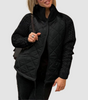 Carina™ Patchwork Down Jacket in Wool