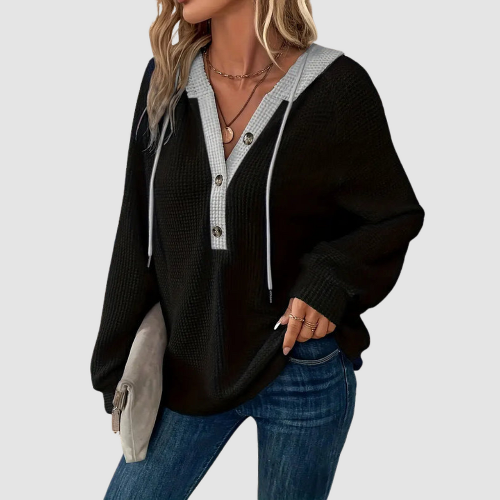 Trish™ Luxury Knit Long Sleeve Hoodie