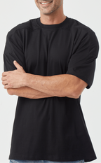 Shoulder-Padded T-Shirt