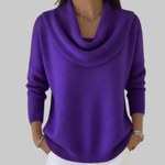 Noelle | Soft Cowl Neck Sweater