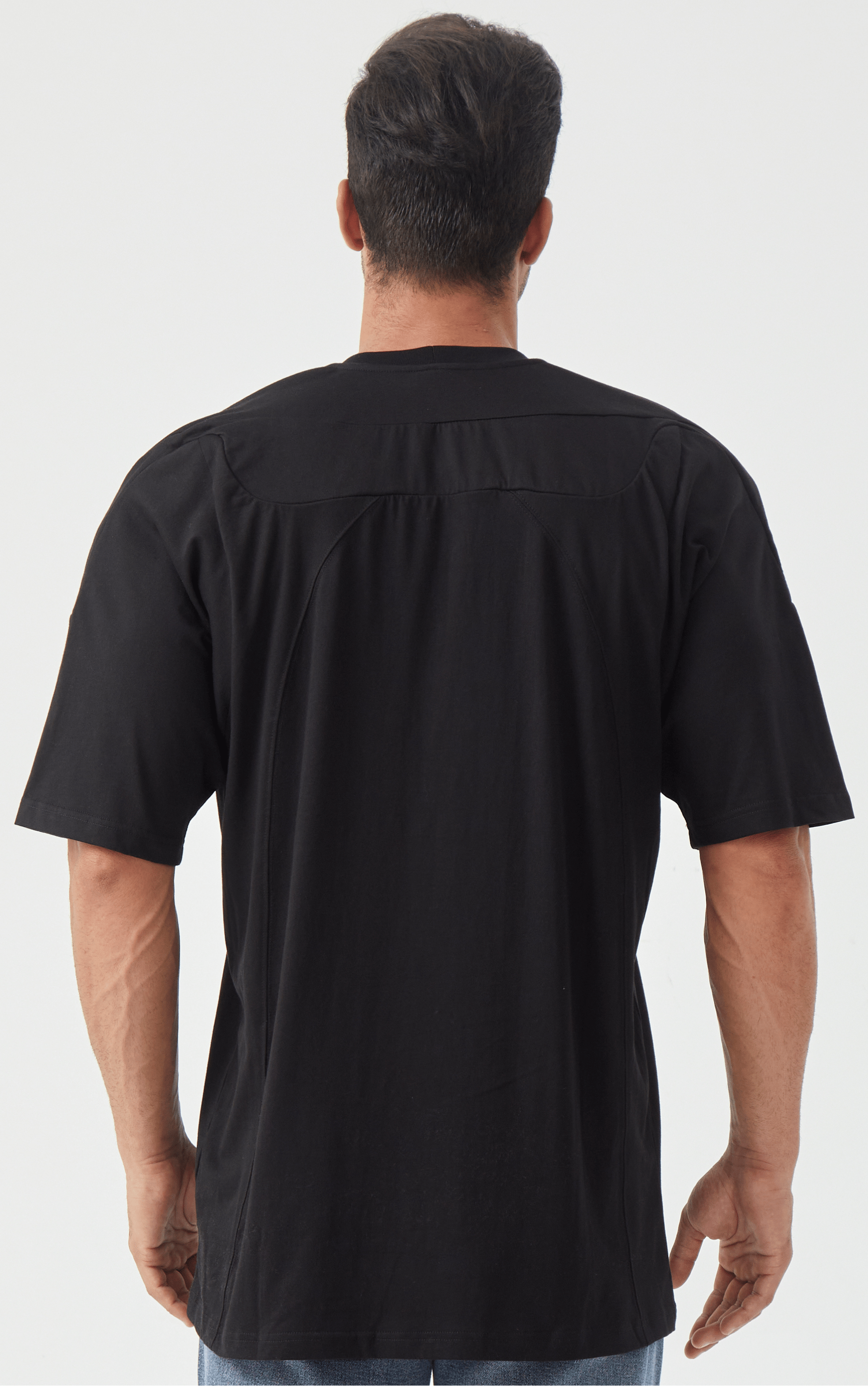 Shoulder-Padded T-Shirt