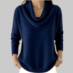 Noelle | Soft Cowl Neck Sweater
