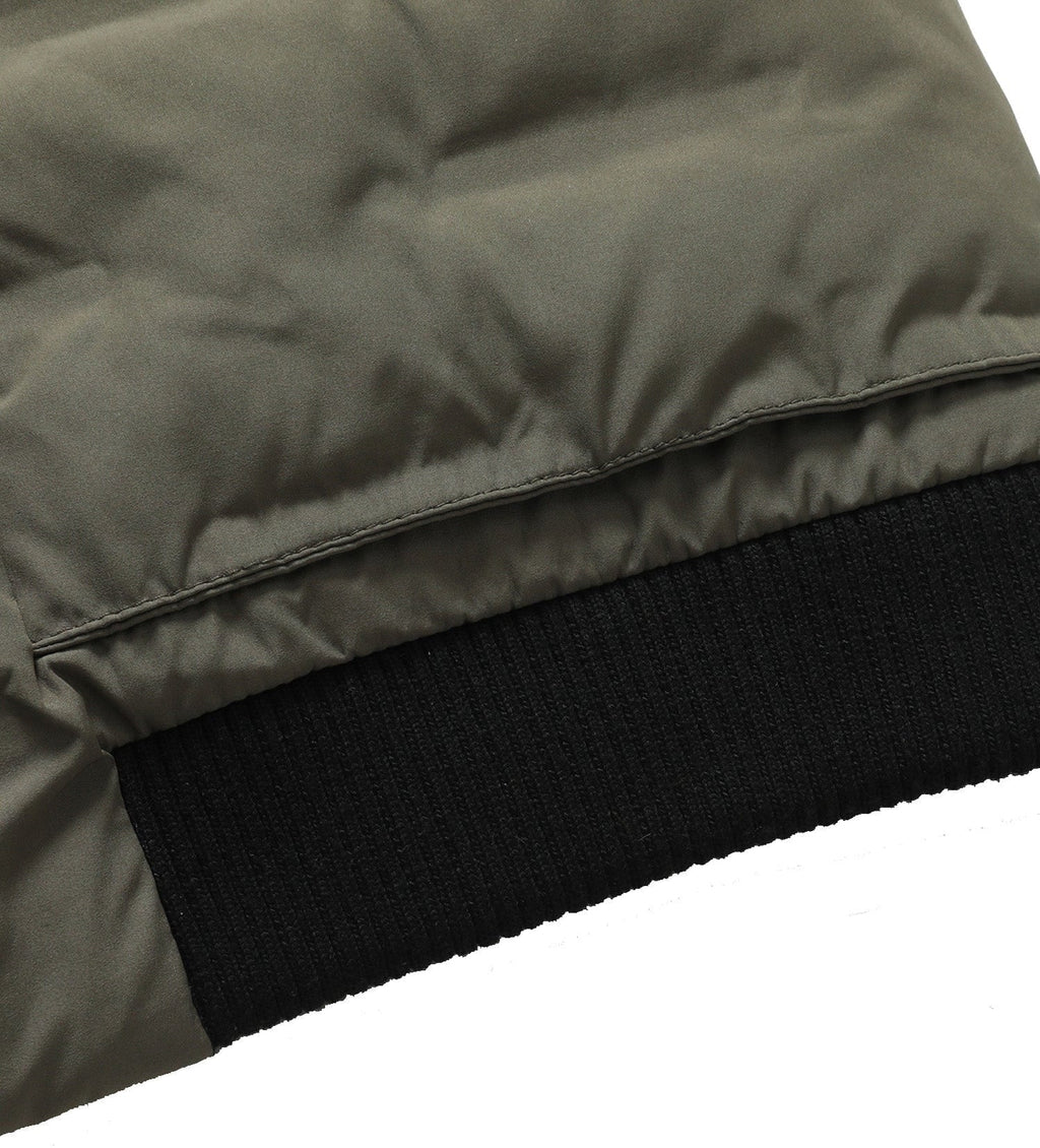 Quilted Bomber Jacket