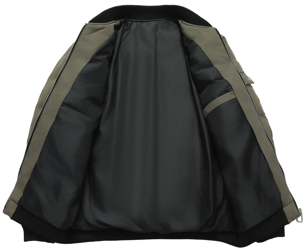 Puffer Bomber Jacket