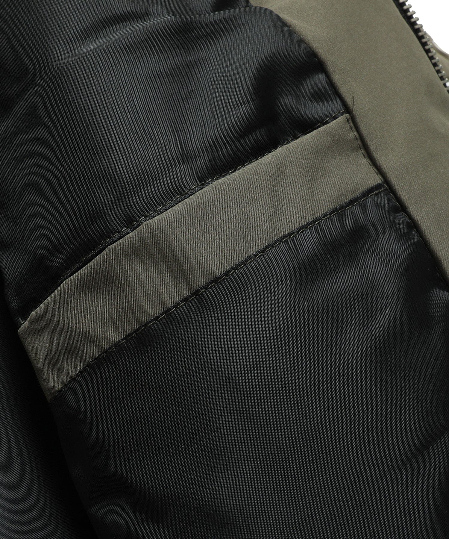 Quilted Bomber Jacket