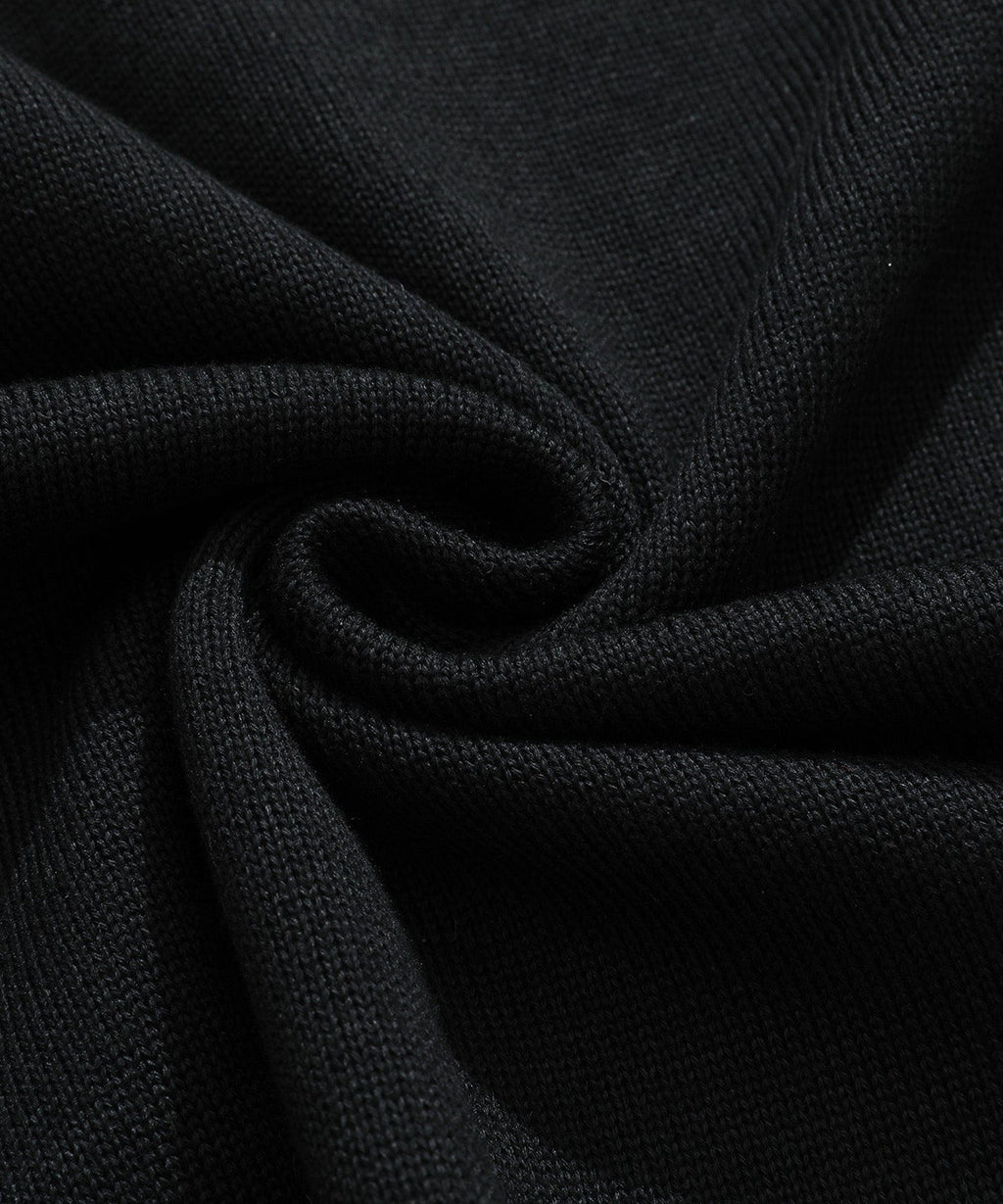 High Neck Knit Sweater