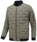 Quilted Bomber Jacket