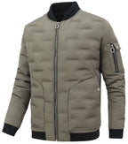 Quilted Bomber Jacket