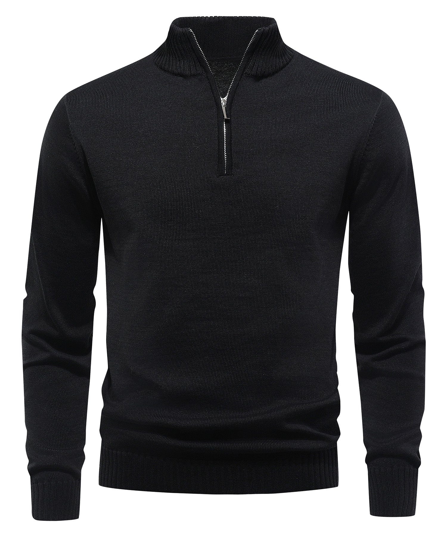 High Neck Knit Sweater