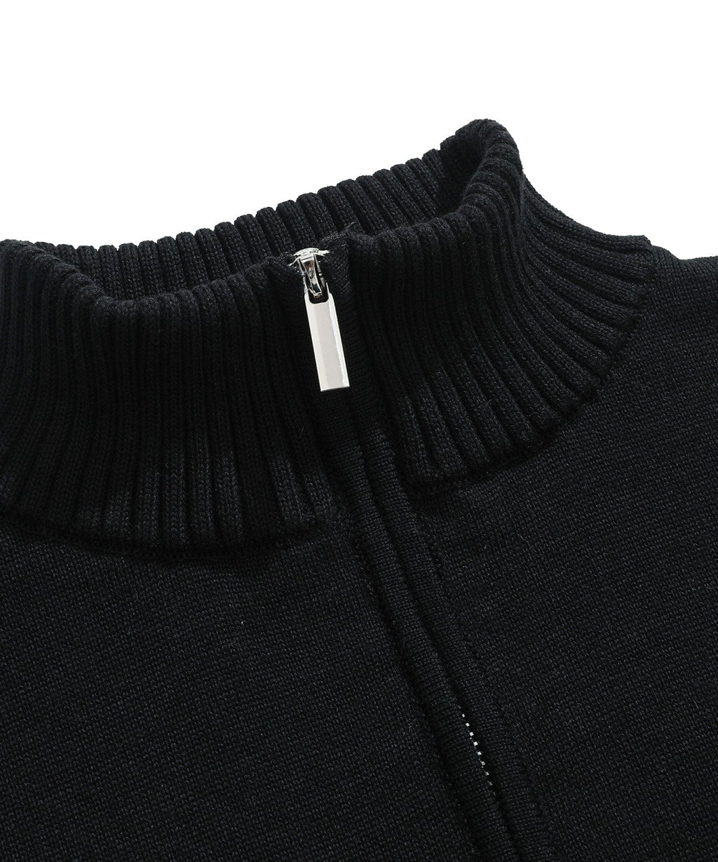 High Neck Knit Sweater