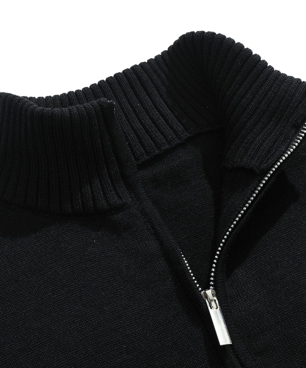 High Neck Knit Sweater