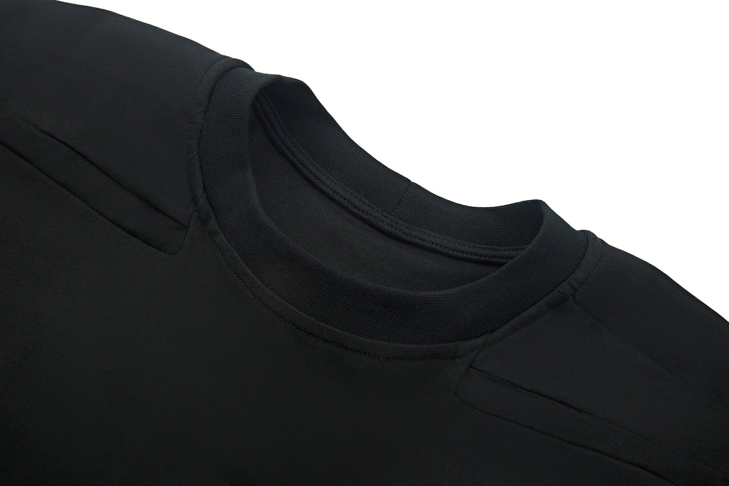 Shoulder-Padded T-Shirt