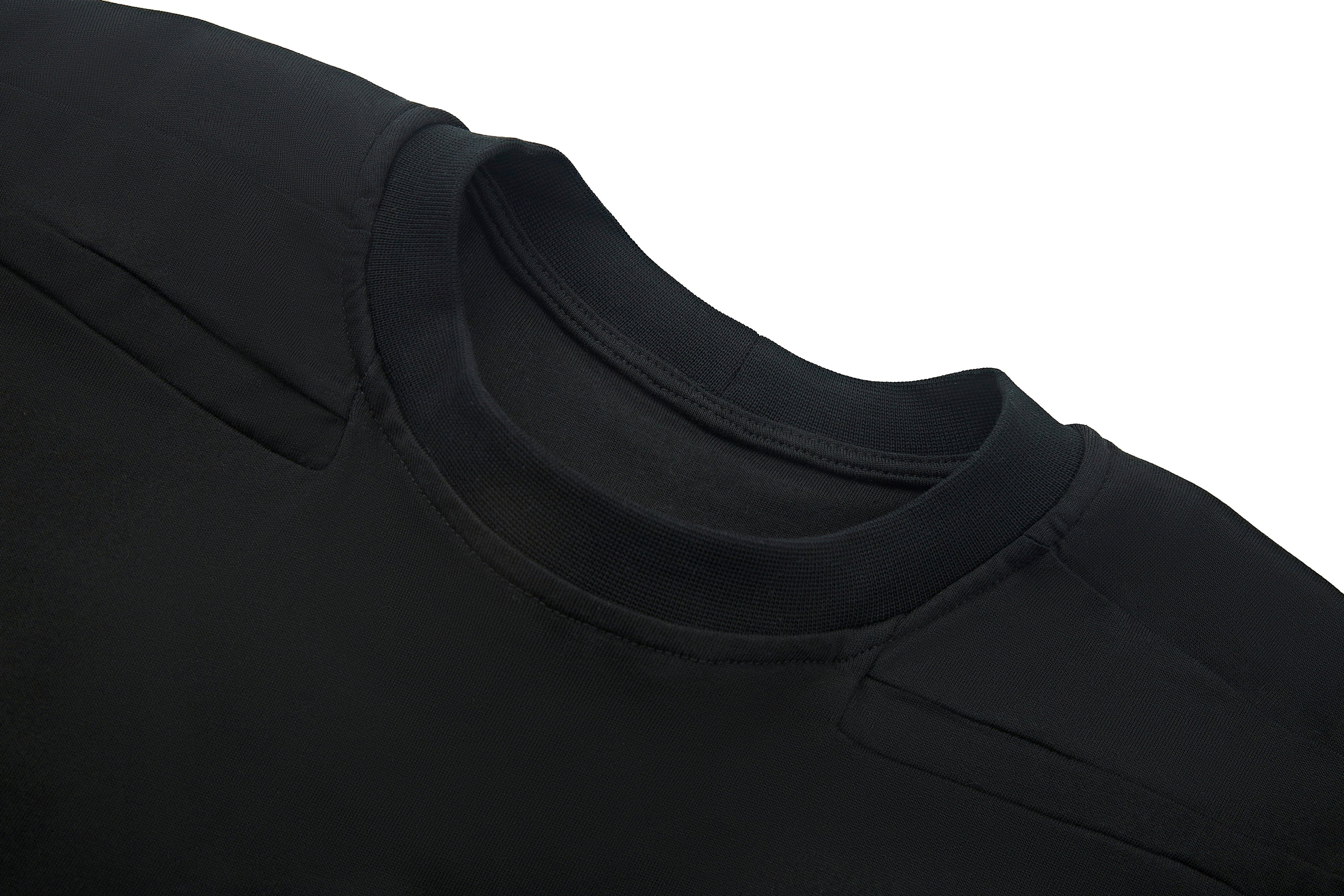 Shoulder-Padded T-Shirt