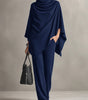 Sarina™ Chic Draped Two-Piece Ensemble