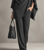 Sarina™ Chic Draped Two-Piece Ensemble