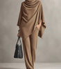 Sarina™ Chic Draped Two-Piece Ensemble