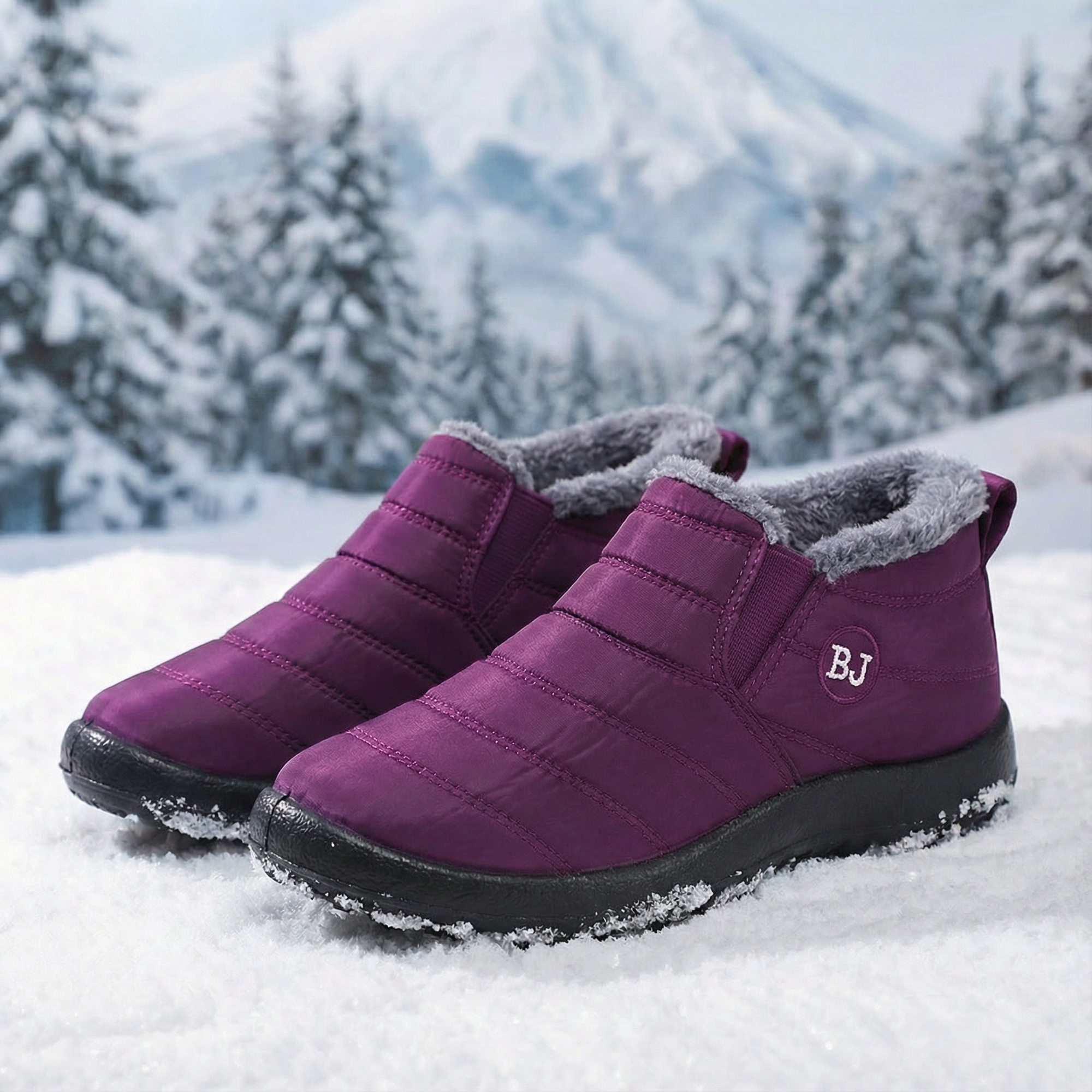 Camille™ | Fleece Comfort Boots Low