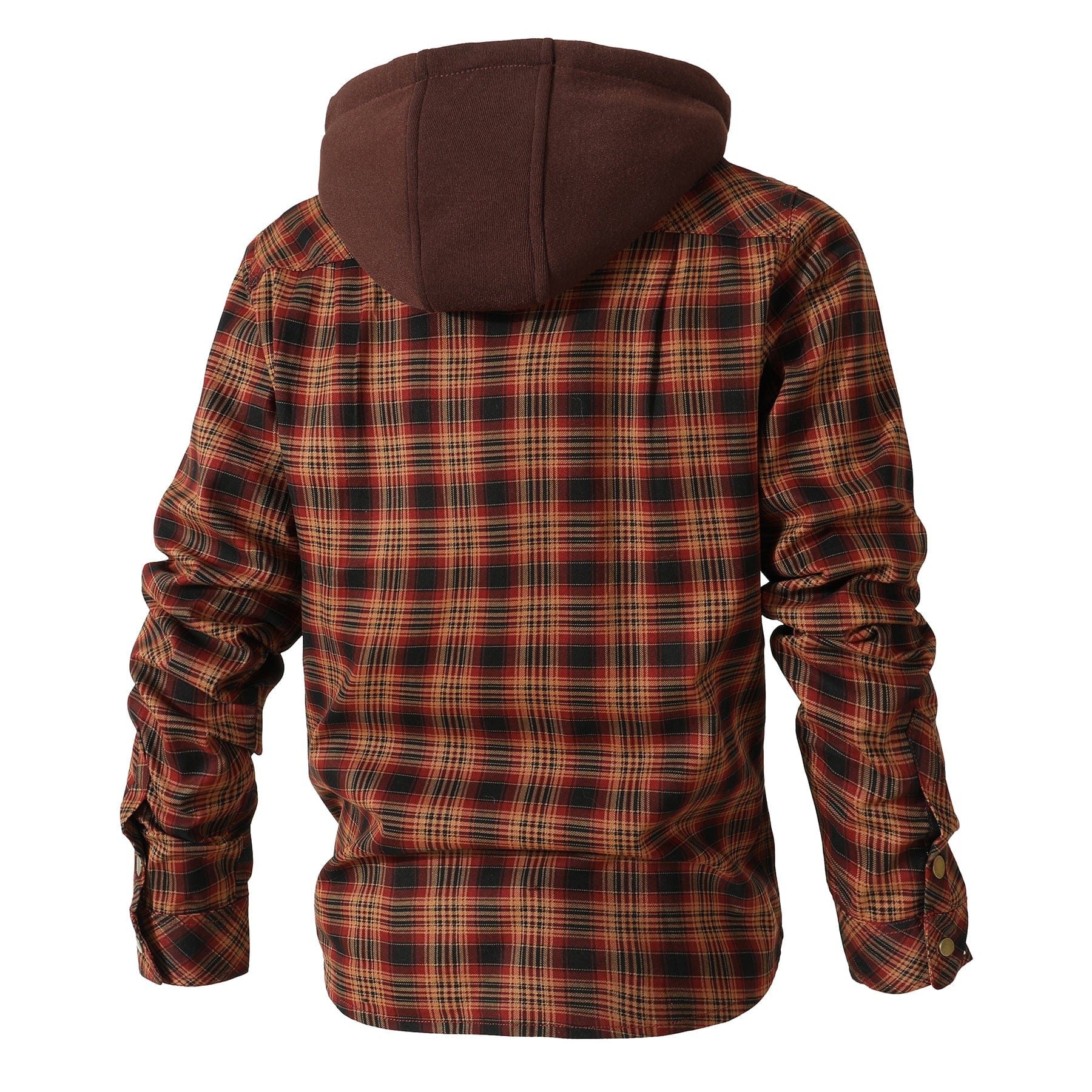 Hooded Flannel Jacket (4 Designs)