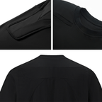 Shoulder-Padded T-Shirt