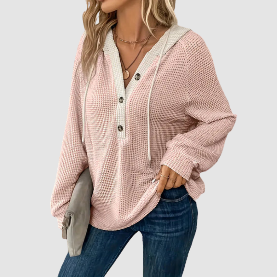 Trish™ Luxury Knit Long Sleeve Hoodie