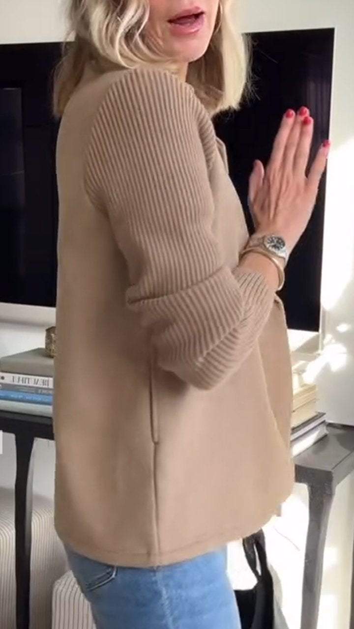Kristiana™ Chic Knit Blazer