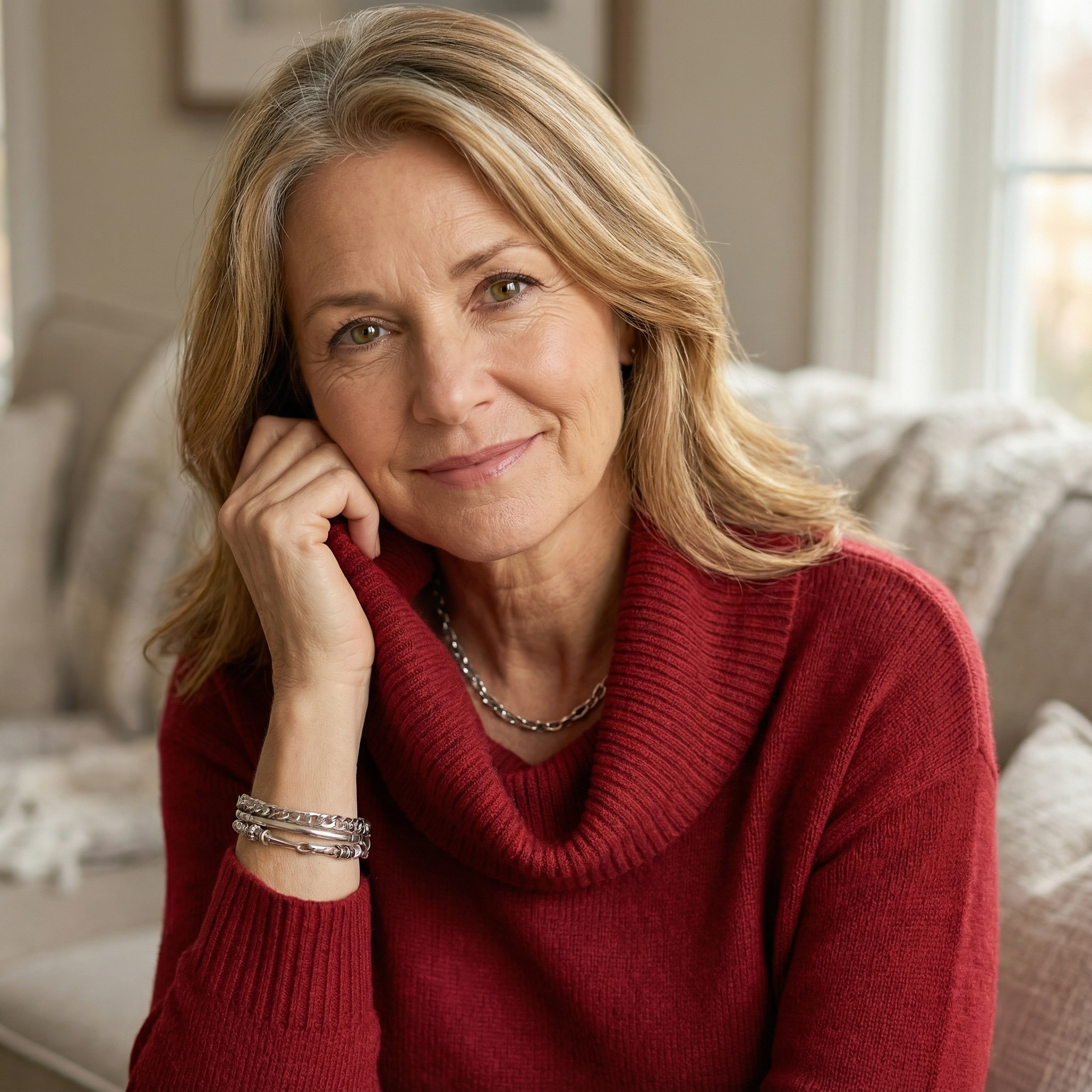 Noelle | Soft Cowl Neck Sweater