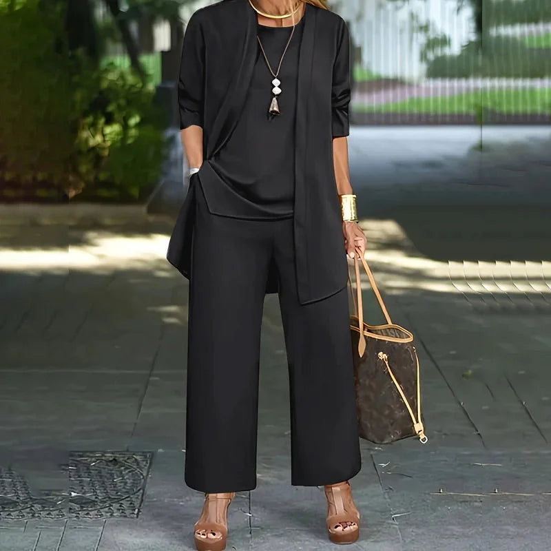 Laney™ Chic Casual Three-Piece Ensemble