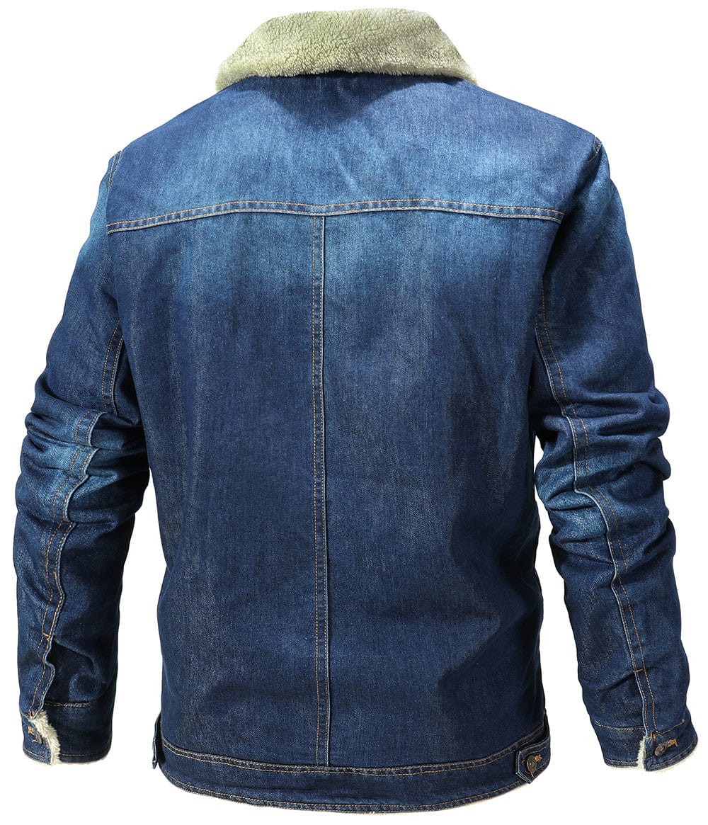 Fleece-Lined Denim Jacket (Available in 2 Styles)