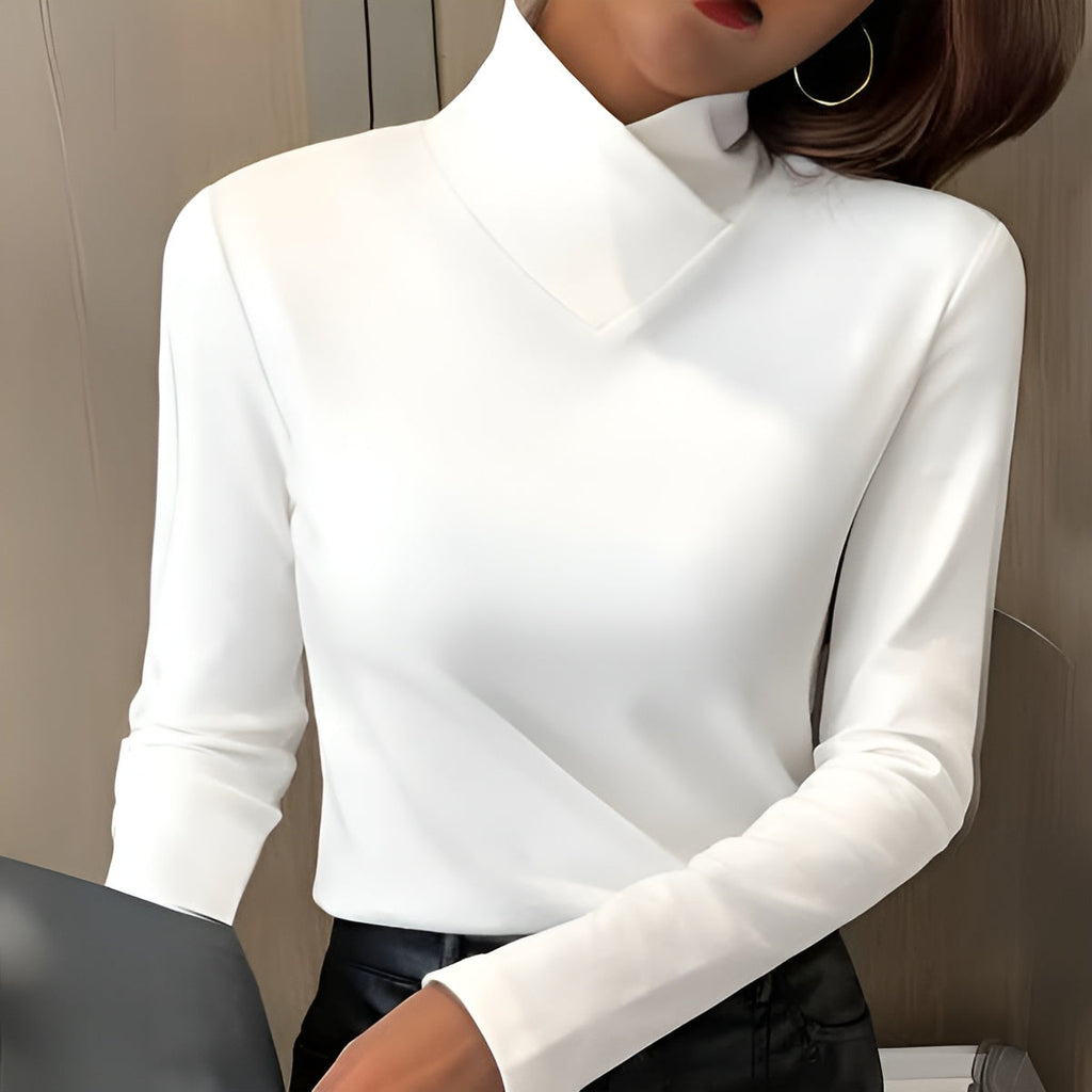Sherie™ Chic High-Neck Sweater