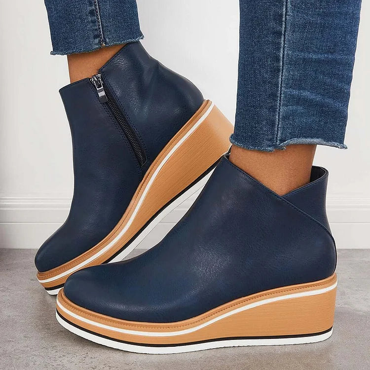 Mignon™ Contemporary Luxe Ankle Boots