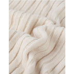 Lightweight V-Neck Knit Sweater – Relaxed Long Sleeve Pullover