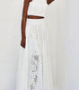 Larissa™ Embroidered Blouse & High-Waisted Maxi Skirt Ensemble