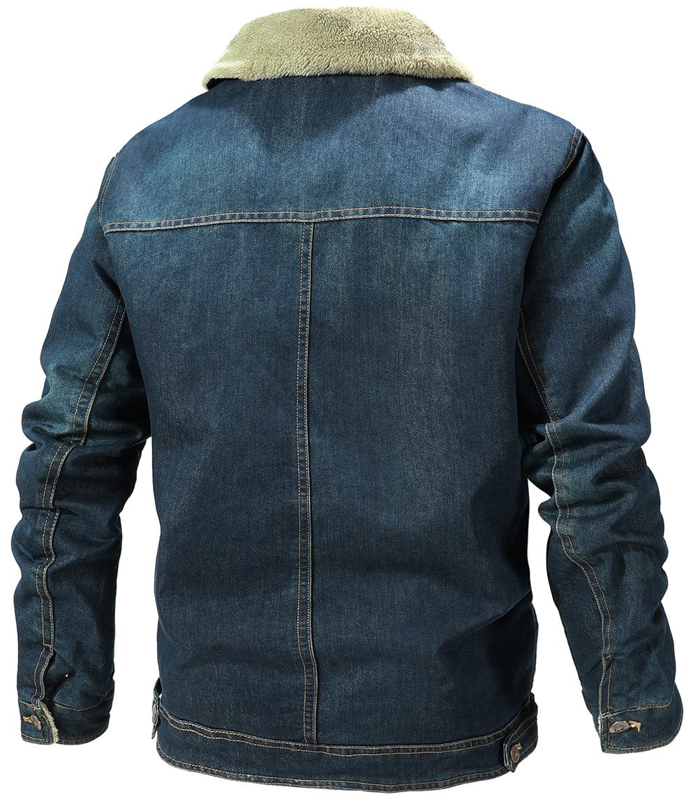 Fleece-Lined Denim Jacket (Available in 2 Styles)